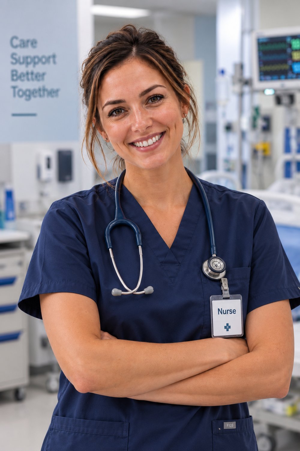 Registered nurse using ClearCPD
